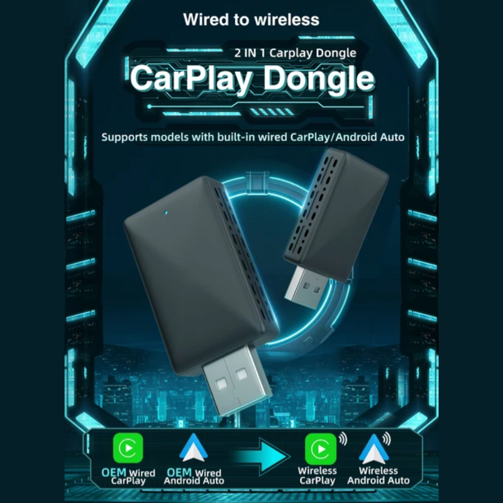 M-Air Wireless CarPlay & Android Auto Adapter