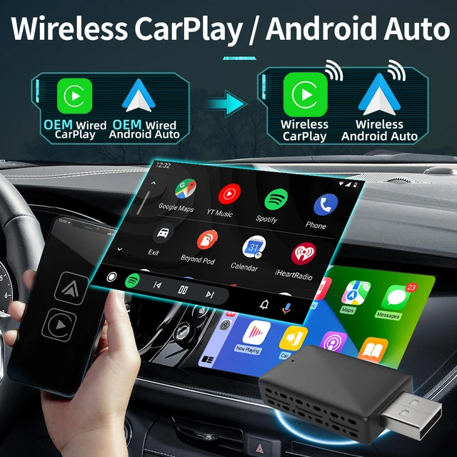 M-Air Wireless CarPlay & Android Auto Adapter